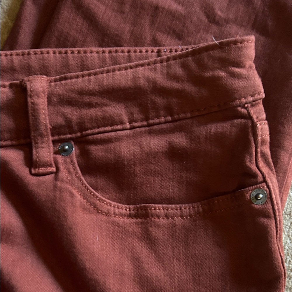 Rust Red Jeans - Picture 4 of 6